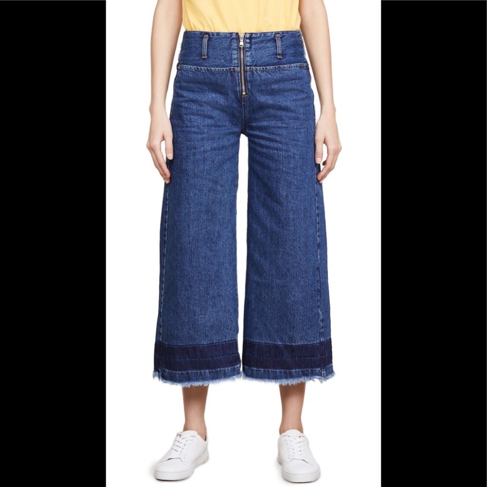 PRPS Denim CAPRICE Cropped boyfriend tapper pant - Jeans in Blue